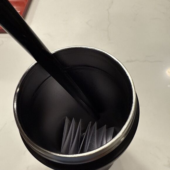 Owala FreeSip Insulated Stainless Steel Water Bottle Straw 24oz Very Very Dark - Picture 9 of 10